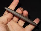 3 3/4” x 2” Trapezoidal Slate Pendant, Allen Co., OhioImage - 3