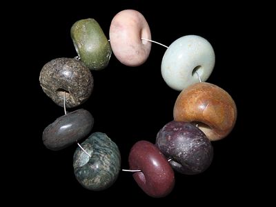 Pre-Columbian Mayan Necklace Beads