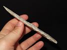 5 1/2” x 2” Stanfield Knife, White Burlington, Warsaw, Hancock Co., Illinois, American Image - 2