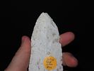 5 1/2” x 2” Stanfield Knife, White Burlington, Warsaw, Hancock Co., Illinois, American Image - 6