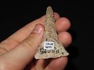 3 7/8” x 1 3/16” Drill, Burlington Chert, Boone Co., Missouri, Ex. Tommy Remington Collection Image - 3