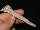3 7/8” x 1 3/16” Drill, Burlington Chert, Boone Co., Missouri, Ex. Tommy Remington Collection Image - 10