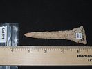 3 7/8” x 1 3/16” Drill, Burlington Chert, Boone Co., Missouri, Ex. Tommy Remington Collection Image - 12