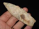 4 1/8” x 1 1/4” Sedalia, Burlington, Sedalia, Missouri, Ex. James Dethrow Collection, Ex. Image - 1
