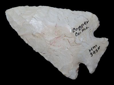3 1/8” x 2 1/16” Hardin, White Burlington, Copper Co., Missouri, Ex. James Dethrow Collection