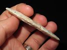 2 3/4” x 1 1/8”, Agate Basin, Pike Co., Illinois, Ex. Herbert MangoldImage - 2