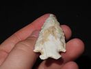 2 3/8” x 1” Corner Notch, Concave Base, Ex. Herbert MangoldImage - 3