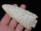 4 1/4” x 1 13/16” Pulaski, Burlington Chert, Pike Co., Illinois, Ex. Glen Leasman Collection Image - 1