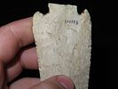 4 1/4” x 1 13/16” Pulaski, Burlington Chert, Pike Co., Illinois, Ex. Glen Leasman Collection Image - 7