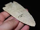 4 1/4” x 1 13/16” Pulaski, Burlington Chert, Pike Co., Illinois, Ex. Glen Leasman Collection Image - 10