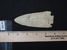 4 1/4” x 1 13/16” Pulaski, Burlington Chert, Pike Co., Illinois, Ex. Glen Leasman Collection Image - 12