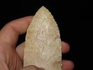 4 7/8” x 1 15/16” Pulaski, Heat Treated Burlington Chert, Schuyler Co., Illinois, Motley & Image - 5