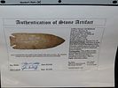4 7/8” x 1 15/16” Pulaski, Heat Treated Burlington Chert, Schuyler Co., Illinois, Motley & Image - 11