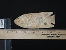 4 7/8” x 1 15/16” Pulaski, Heat Treated Burlington Chert, Schuyler Co., Illinois, Motley & Image - 12