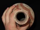 8” x 3” Monster Face Bottle with Mace Motif, Found in Lee Co., Arkansas by Bill Rowlett, Ex. Image - 3