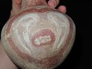 8” x 3” Monster Face Bottle with Mace Motif, Found in Lee Co., Arkansas by Bill Rowlett, Ex. Image - 8
