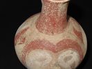 8” x 3” Monster Face Bottle with Mace Motif, Found in Lee Co., Arkansas by Bill Rowlett, Ex. Image - 9