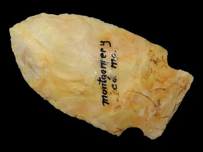 2 5/8” x 1 1/2” Godar, Creek Stained Burlington, Montgomery Co., Missouri