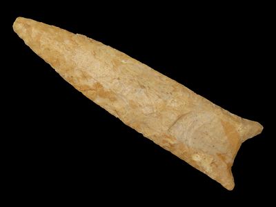 4” x 1” Fluted Clovis, Found by Dale Roberts, Lee Co., Iowa, Ex. Betty & Dale Roberts