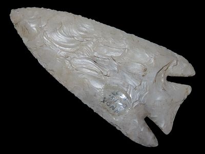 3 3/4” x 1 7/8” Lost Lake / Corner Notch, Knox Co., Illinois, Near Galesburg, Illinois, Found 