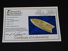 4 1/16” x 1 3/8” Paleo Fluted Clovis, Burlington Chert, Illinois, Ex. Charles Shewey, Jim Image - 11