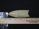 4 1/16” x 1 3/8” Paleo Fluted Clovis, Burlington Chert, Illinois, Ex. Charles Shewey, Jim Image - 12
