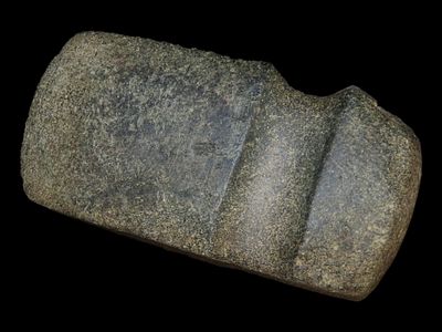 6” x 3” Three Quarter Grooved Axe, Saline Co., Missouri