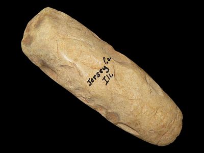 2 3/4” x 7/8” Polished Chisel, Jersey Co., Illinois