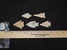 Grouping of 5 Arrowheads, Archaic and Woodland Points, Cooper Co., MissouriImage - 6