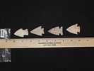 Grouping of 4 Arrowheads, Archaic and Woodland Points, OhioImage - 5