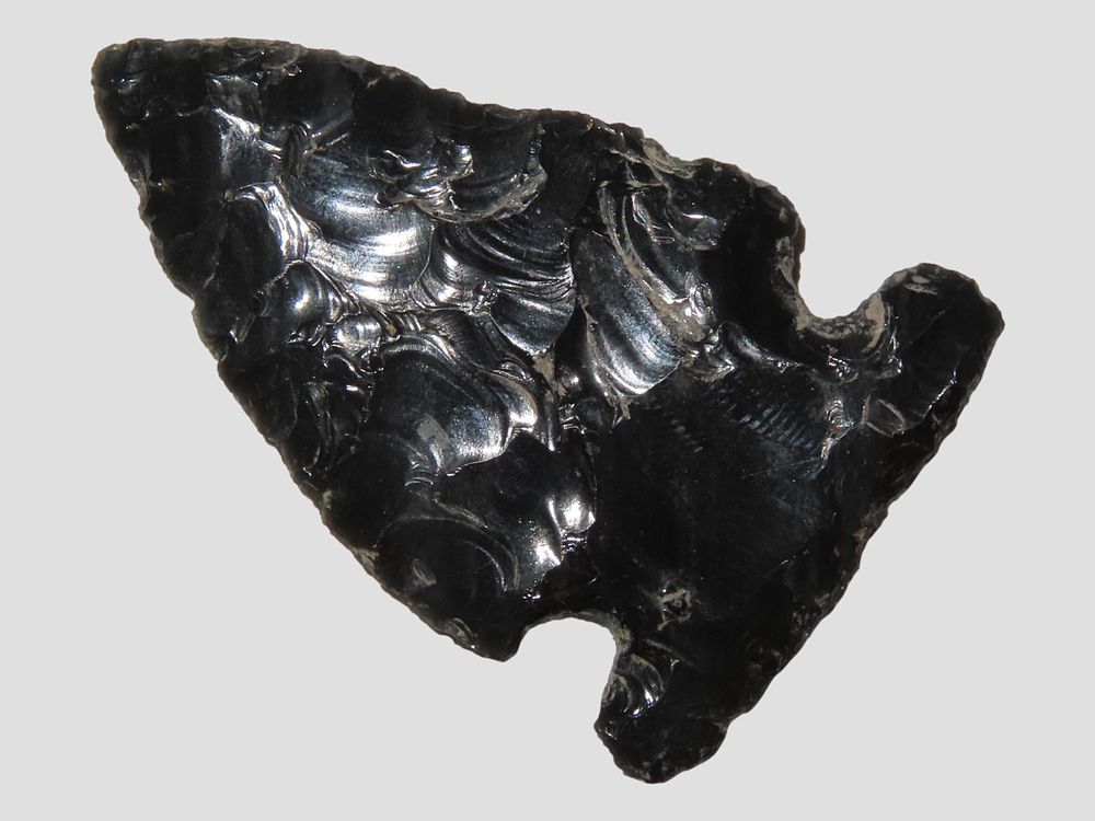 1 7/8” x 1 1/4” Obsidian Point, Washington