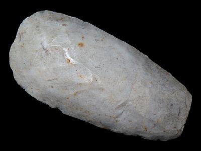 3 7/8” x 1 7/8” Highly Polished Hoe/Adze, Adams Co., Illinois