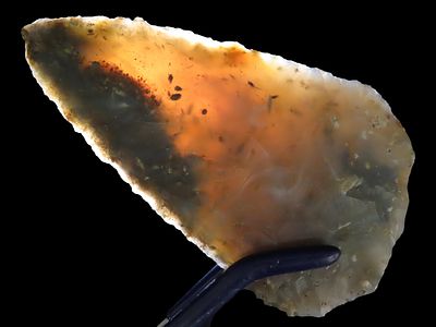 3 1/2” x 1 7/8” Cobbs Blade, Ohio, Made of Flint Ridge