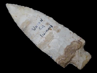 4 5/8” x 1 1/2” Etley Point, Union Co., Illinois
