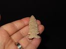 Grouping of 3 Arrowheads, All Side Notch Archaic Points, OhioImage - 4