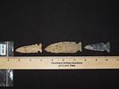 Grouping of 3 Arrowheads, All Side Notch Archaic Points, OhioImage - 9