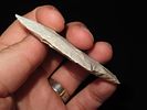 3 3/8” x 1 3/8” Grouping of 2 Adena Points, Pike Co., IllinoisImage - 2
