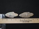 3 3/8” x 1 3/8” Grouping of 2 Adena Points, Pike Co., IllinoisImage - 9
