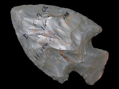 3” x 1 3/4” Snyder Point, DeKalb Co., Indiana, Hopewell Culture