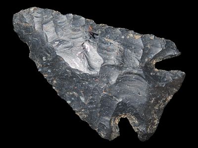 2 5/8” x 1 5/8” Lost Lake Point, Made of Coshocton, Ohio