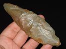 5 1/8” x 1 1/2” Large Adena Point, damage along one edgeImage - 1