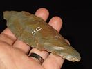 5 1/8” x 1 1/2” Large Adena Point, damage along one edgeImage - 7