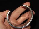 2 5/8" x 2 1/4" Abalone Shell Vintage Cuff Bracelet from Old Southwestern Trading PostImage - 7