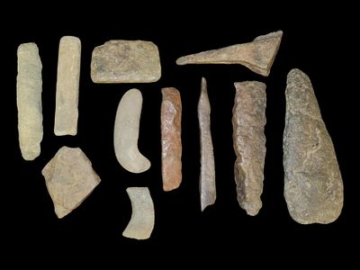 Lot of Miscellaneous Stone Tools