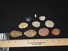 Lot of Knives, Preforms, Shell Beads and Fetish Stone from Snowflake in NE Arizona, Ex. Les Image - 1
