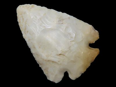 2 1/2” Corner Notch, Found in Northern Missouri
