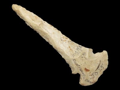 2 7/8” Dovetail Drill, Found in Doniphan Co., Kansas, Ex. J. Weston Smith