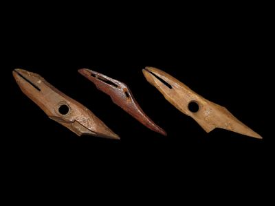 Lot of 3 Harpoon Heads, Bering Strait, Alaska