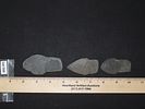 Lot of 3 Eskimo Slate Arrowheads, Bering Sea, Alaska, Ex. J. Weston SmithImage - 8