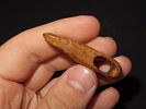 Eskimo Artifacts, Lot of Two, Carved Walrus Tusk and Connector, Bering Sea, Alaska, Ex. J. Image - 2